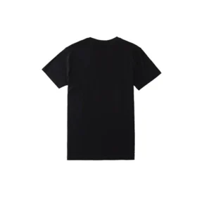 Timberland Casual cu guler rotund, imprimat, sport, mânecă scurtă, negru