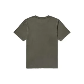 Timberland cu cusături în culori contrastante, blocuri de culoare, mânecă scurtă, verde