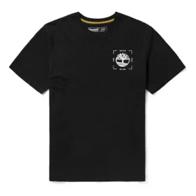 Timberland cu guler rotund, pantaloni scurți, negru