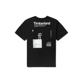 Timberland cu guler rotund, pantaloni scurți, negru