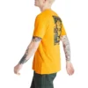 Timberland cu imprimeu pe spate, mânecă scurtă, portocaliu