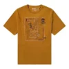 Timberland cu imprimeu tip hartă, mânecă scurtă, mărime mică