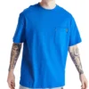 Timberland Galben cu imprimeu Cargo cu guler rotund și pantaloni scurți Albastru