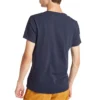 Timberland Outdoor cu guler rotund și mâneci pantaloni scurți, albastru