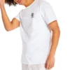 Timberland SS20 cu imprimeu logo, mânecă scurtă, alb