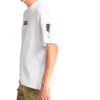 Timberland SS20 Earth Series cu imprimeu, mânecă scurtă, alb