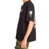 Timberland SS20 Earth Series cu imprimeu, mânecă scurtă, Negru