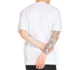 Timberland SS20 Hollow Out Zipper Pocket Printing cu mânecă scurtă, alb