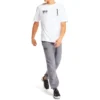 Timberland SS20 Slogan Printing cu mânecă scurtă, alb