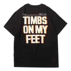 Timberland SS20 Slogan Printing Mânecă scurtă Negru