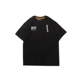 Timberland SS20 Slogan Printing Mânecă scurtă Negru