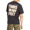 Timberland SS20 Slogan Printing Mânecă scurtă Negru