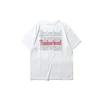 Timberland SS20 Tricou cu guler rotund și mâneci scurte, alb