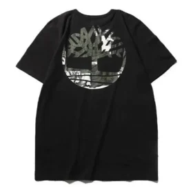 Timberland SS20 Tricou cu mânecă scurtă și imprimeu logo, Negru Timberland SS20 Tricou cu mânecă scurtă și imprimeu logo, Negru