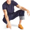 Timberland SS20 Tricou cu mânecă scurtă și imprimeu, Negru