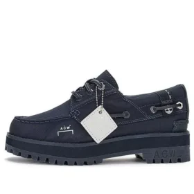 Timberland x A COLD WALL Încălțăminte de barcă impermeabilă Authentic cu 3 ochiuri „Navy”