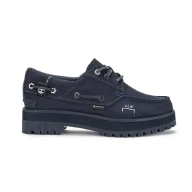 Timberland x A COLD WALL Încălțăminte de barcă impermeabilă Authentic cu 3 ochiuri „Navy”