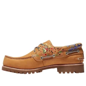 Timberland x CLOT 3-Eye Classic Lug Handsewn Boat „Grâu”
