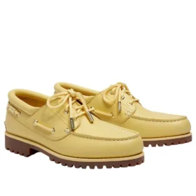 Timberland x Jacquemus 3-Eye Lug Boat Medium „Galben”