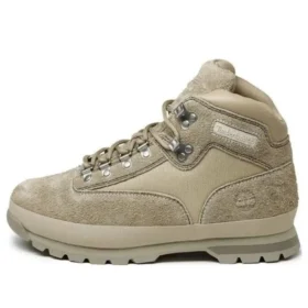 Timberland x Nonnative Euro Hiker Pantofi de drumeție din piele și țesătură „LT Beige Suede”
