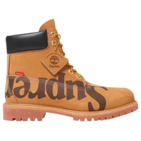 Timberland x Supreme 6-Inch Premium Waterproof Boot Big Logo „Grâu”
