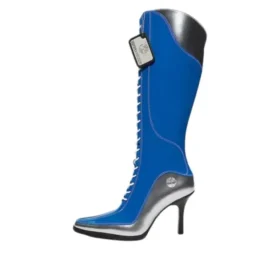 Timberland x Veneda Carter 14 Inch Lace-Up Zip Cizme „Bright Blue”