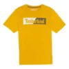 Tricou casual, larg, cu guler rotund, imprimeu, mânecă scurtă, stil pentru cuplu, galben