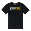 Tricou casual, larg, cu guler rotund, imprimeu, mânecă scurtă, stil pentru cuplu, Negru