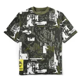 Tricou casual Timberland cu mâneci scurte și guler rotund