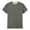 Tricou cu guler rotund și mâneci scurte Timberland pentru exterior, verde