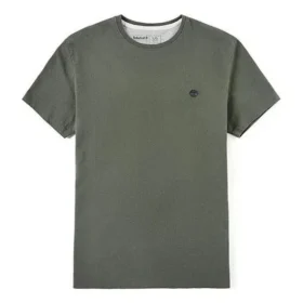 Tricou cu guler rotund și mâneci scurte Timberland pentru exterior, verde