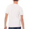 Tricou cu mânecă scurtă și imprimeu cu logo Timberland, alb