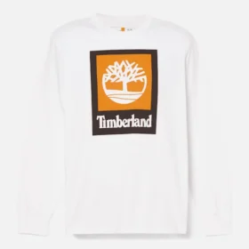 Tricou cu mâneci lungi pentru bărbați, cu logo colorat
