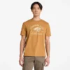 Tricou cu mâneci scurte și imprimeu grafic pentru bărbați