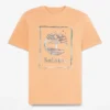 Tricou cu mâneci scurte și logo grafic pentru bărbați