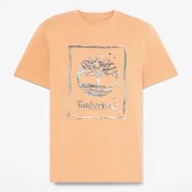 Tricou cu mâneci scurte și logo grafic pentru bărbați