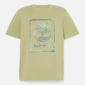 Tricou cu mâneci scurte și logo grafic pentru bărbați