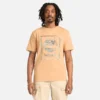 Tricou cu mâneci scurte și logo grafic pentru bărbați