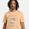 Tricou cu mâneci scurte și logo grafic pentru bărbați