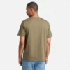 Tricou cu mâneci scurte și logo pătrat