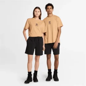 Tricou cu mâneci scurte și logo suprapus