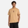 Tricou cu mâneci scurte și logo suprapus