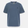 Tricou cu mâneci scurte pentru bărbați Dunstan River, vopsit în întregime