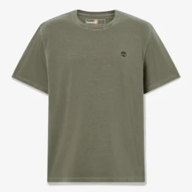 Tricou cu mâneci scurte pentru bărbați Dunstan River, vopsit în întregime