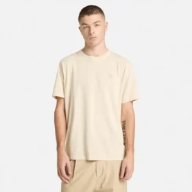 Tricou cu mâneci scurte pentru bărbați Dunstan River, vopsit în întregime