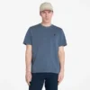 Tricou cu mâneci scurte pentru bărbați Dunstan River, vopsit în întregime