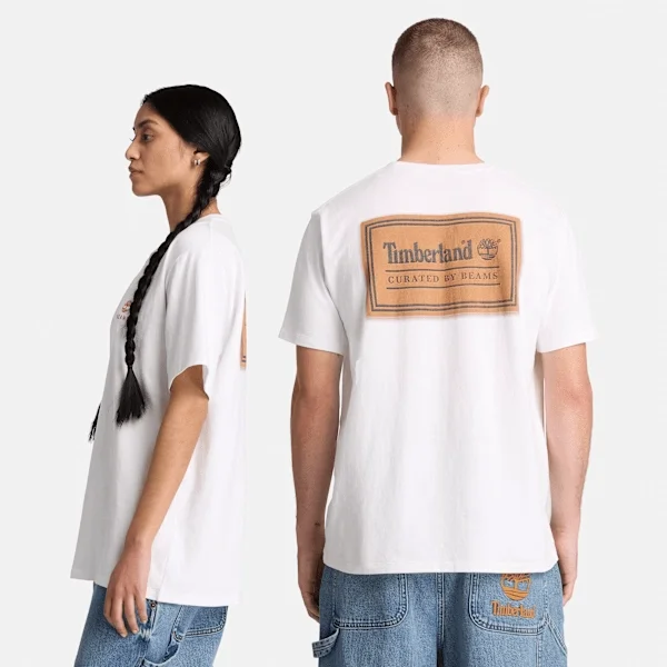 Tricou din bumbac cu imprimeu Timberland® X Beams Tricou din bumbac cu imprimeu Timberland® X Beams