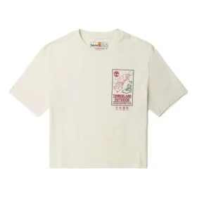 Tricou scurt cu imprimeu „White”