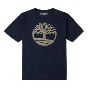 Tricouri cu logo copac „Navy Camou”