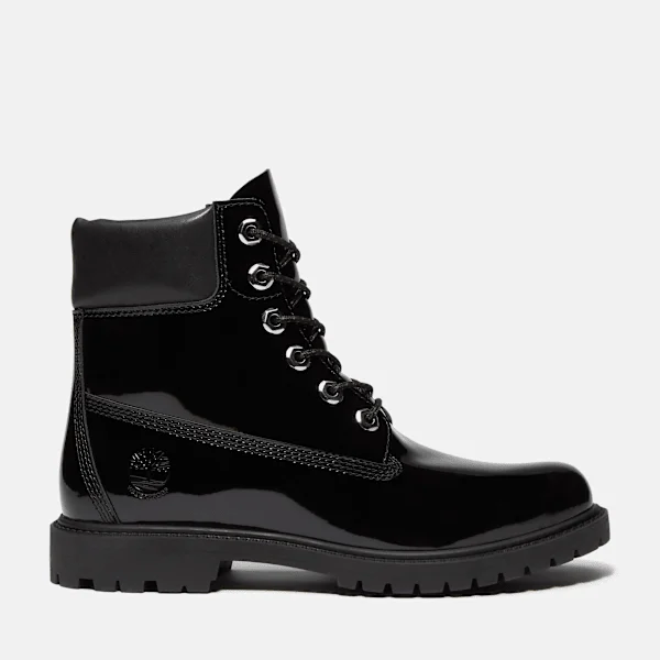 Waterproof Boot din piele lăcuită Premium de 15 cm pentru femei Waterproof Boot din piele lăcuită Premium de 15 cm pentru femei